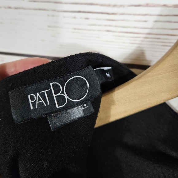 PatBo | Super Sleeve Shimmery Blue Lurex Top - Picture 6 of 6